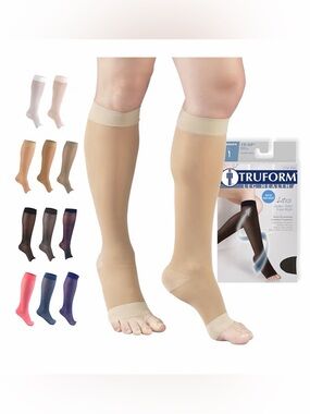 Truform Sheer Compression Stockings (NEW)